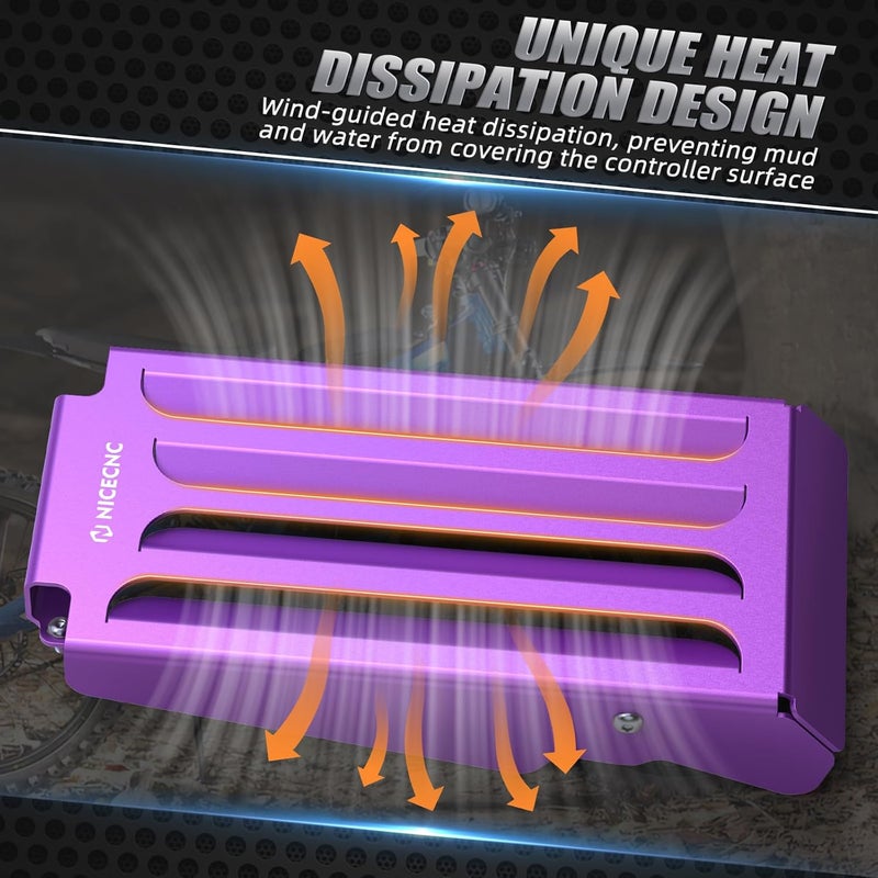 NICECNC Purple Controller Protective Cover Compatible with Surron Light bee X/S/ L1E Compatible with Segway X160 X260 See Fitment - Image 4